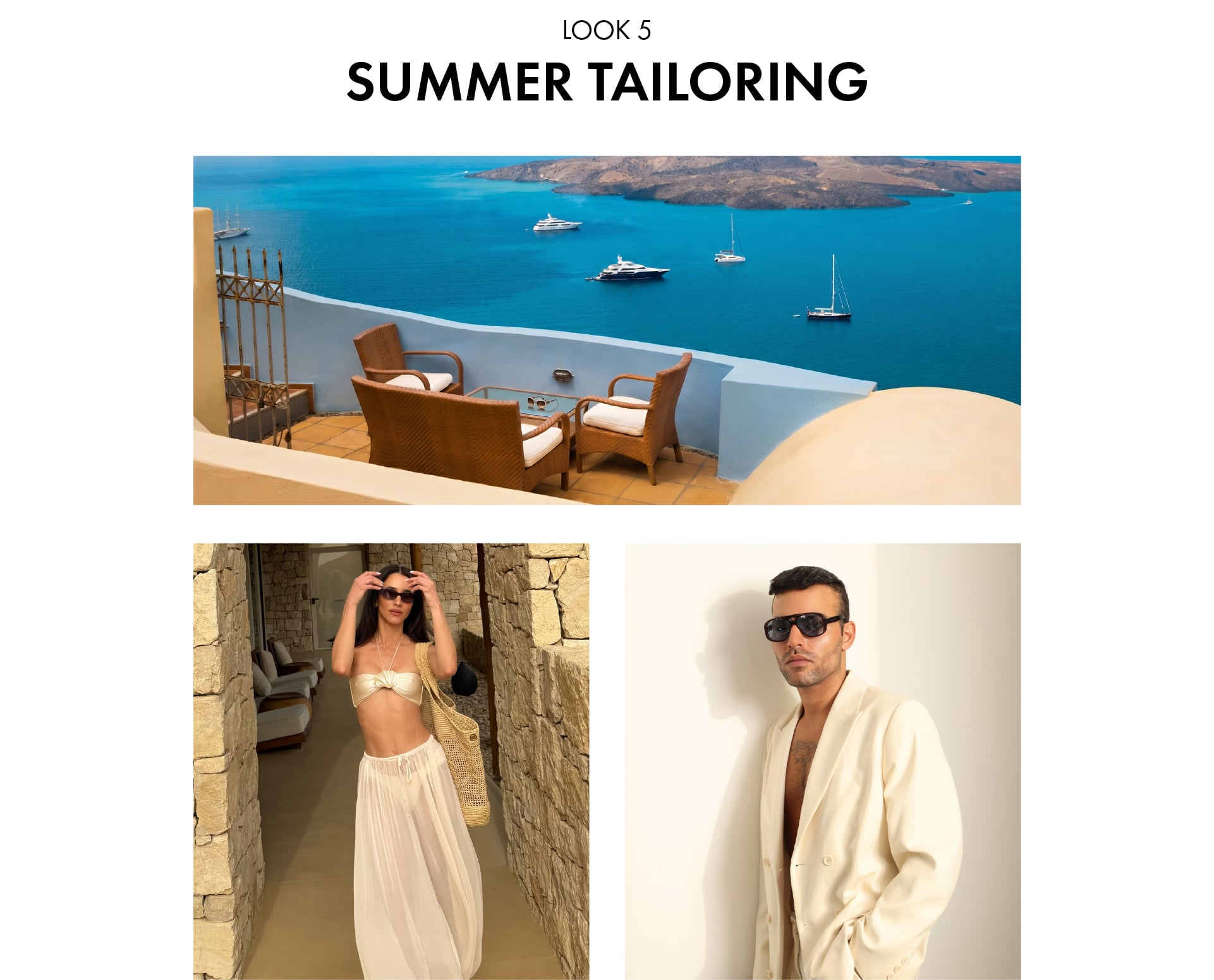 LOOK 5 SUMMER TAILORING