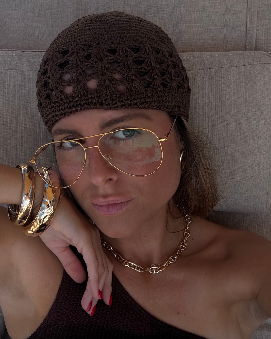 The trip starts with the look X @nofar_elbaz #SSCollection #NeverStopChanging