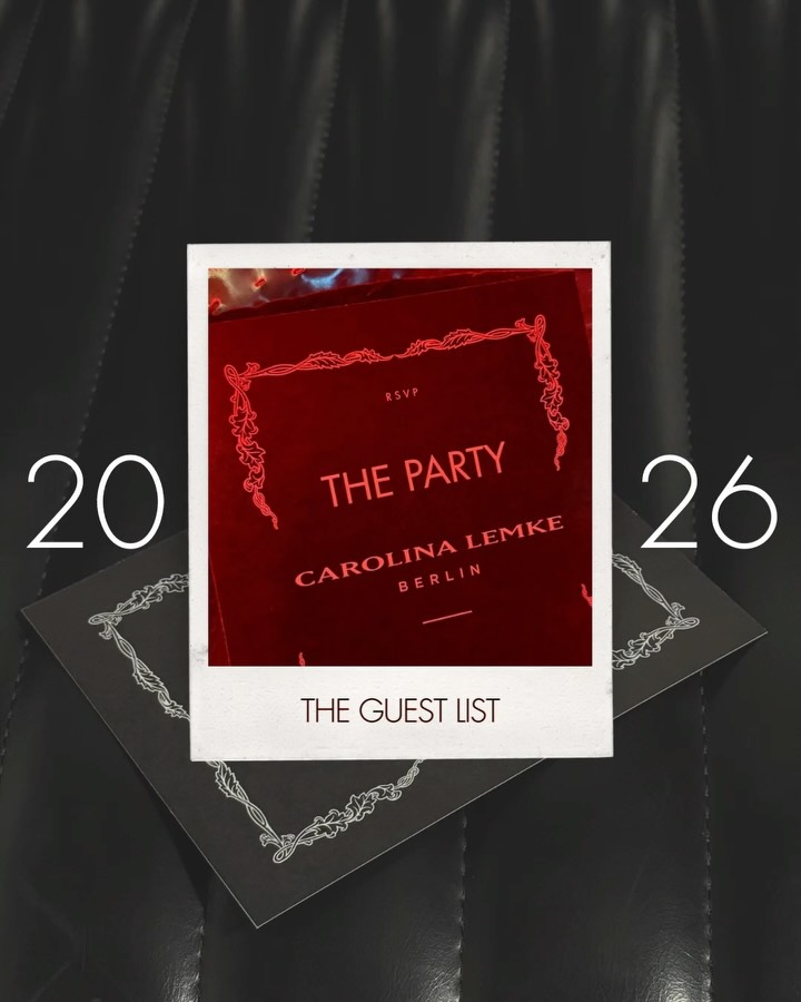 The Party 🪩 31.12.25 // The Guest List 🕶️
#NeverStopChanging